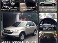 Honda CRV 2008 2.0 AT Beige For Sale 