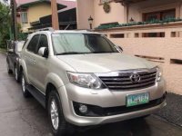 2012 mode Toyota Fortuner for sale 