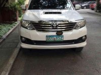 2013 Fortuner DSL AT (Pearl White) for sale 