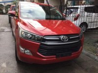 2016 Toyota Innova 2.8 E Diesel Automatic Red for sale