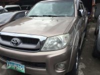 2011 Toyota Hilux 2.5 G 4x2 Diesel Manual Golden Brown for sale