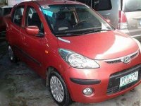 Hyundai i10 2010 red for sale