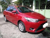 2017 Toyota Vios Red Sedan Manual for sale