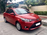 2015 Toyota Vios E red for sale