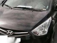 MT Hyundai Eon GLX 2016 Black for sale