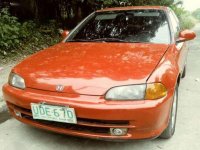 1995 Honda Civic Esi AT Red Sedan For Sale 