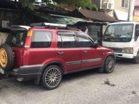 Fresh Honda Crv 1st Gen AT Red SUV For Sale 