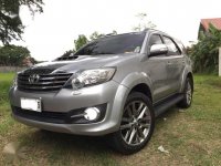 2015 Toyota Fortuner 3.0V 4x4 AT Silver For Sale 