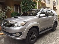 2015 Toyota Fortnuer V 4x2 AT Grey SUV For Sale 