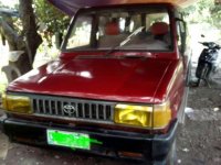 Toyota Tamaraw FX GL MT Red For Sale 