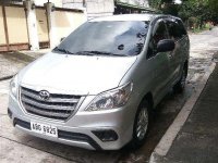 Toyota Innova 2015 2.5 E Diesel MT Silver For Sale 