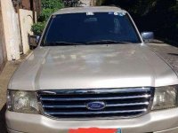 2005 Ford Everest Manual Beige For Sale 