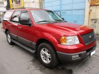 2004 FORD EXPEDITION XLT AT Red For Sale 