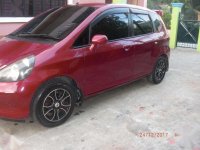 Honda Fit Automatic Red Hatchback For Sale 