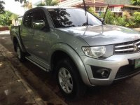 Mitsubishi Strada GLX V 4x4 2013 Silver For Sale 