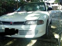 1996 Mitsubishi Lancer white for sale