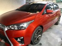 Toyota Yaris 2015 AT Orange HB For Sale 