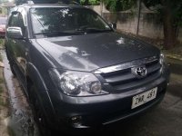 2008 Toyota Fortuner G AT Gray SUV For Sale 