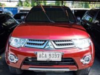 2014 Mitsubishi Montero Sport Gls V AT Red For Sale 