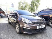 2016 Kia Rio EX 1.4 Manual Gas Brown For Sale 