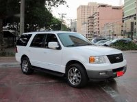 2003 Ford Expedition 4x2 White for sale