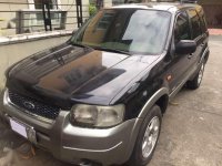 2006 Ford Escape XLS AT 4x2 2.0L Black For Sale 
