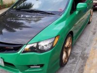 Honda Civic FD 2008 AT Green Sedan For Sale 