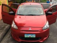 Mitsubishi Mirage GLX 2013 AT Red HB For Sale 