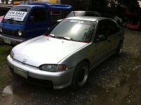 94 Honda Civic silver for sale