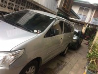 Toyota Innova 2.5 E 2015 MT Silver For Sale 