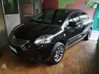 Toyota Vios 1.3 E 2012 AT Black For Sale 