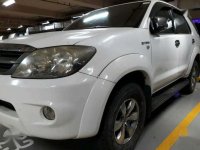 White Toyota Fortuner 2006 for sale