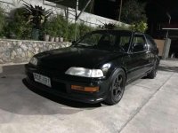 Honda Civic EF Hatchback 1991 Black For Sale 