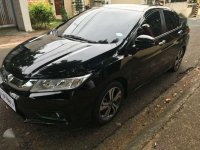 2016 Honda City VX Navi 1.5 AT Black Sedan For Sale 