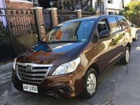 2014 Toyota Innova E AT Brown SUV For Sale 