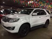 2015 Toyota Fortuner G AT Diesel White For Sale 