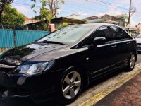 Honda Civic Fd 2007 1.8S AT Black Sedan For Sale 