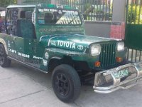 Toyota Owner Type Jeep Diesel Green For Sale