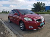 Toyota Vios 1.3E 2010 AT Red Sedan For Sale 