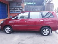 Toyota Innova G 2005 AT Red SUV For Sale 