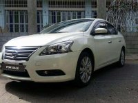 Nissan Sylphy white 2015 1.8 CVT automatic FOR SALE