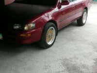 Fresh Toyota Corolla 1997 Manual Red For Sale 