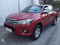2016 Toyota Hilux G 4x2 Manual transmission FOR SALE