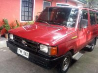 2000 Toyota Tamaraw FX MT Red SUV For Sale 