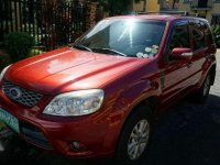 2012 Ford Escape 4x2 AT XLS Red SUV For Sale 