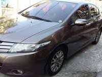 Honda City 2011 Gasoline Automatic Brown for sale