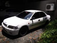 Mazda 323 1997 Gasoline Automatic White for sale 