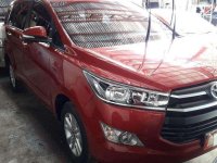Toyota Innova 2017 E AT Red SUV For Sale 
