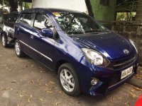 2015 TOYOTA Wigo 10 G Automatic Blue FOR SALE