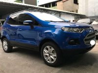 2015 Ford Ecosport MT Blue SUV For Sale 